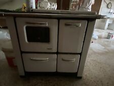 stufa a legna in ghisa usata