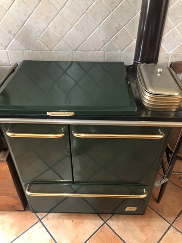 Stufa legna con forno usata - legna,