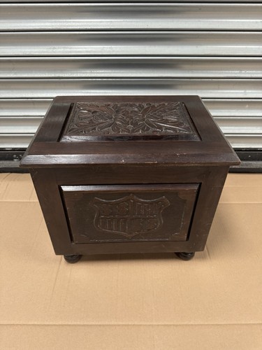 Scatola carbone vintage - , in