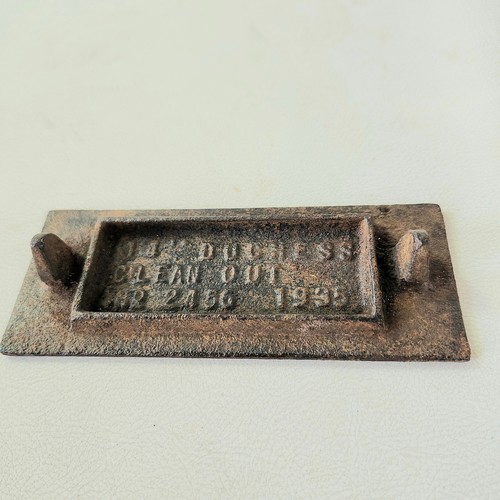 Cast iron cover - cast,